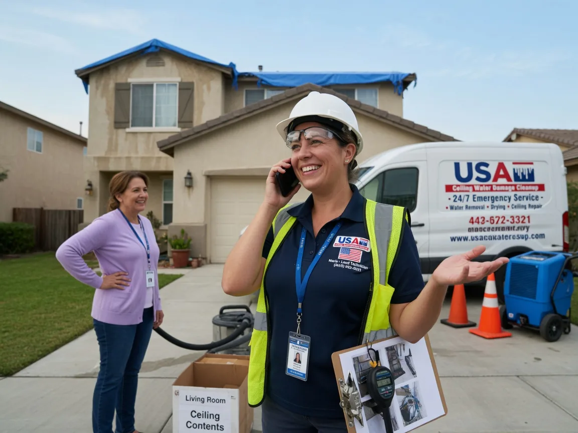 Ceiling Water Damage Restoration Cecil, OH FAQs